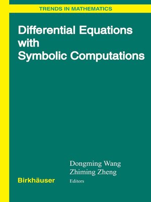 cover image of Differential Equations with Symbolic Computation